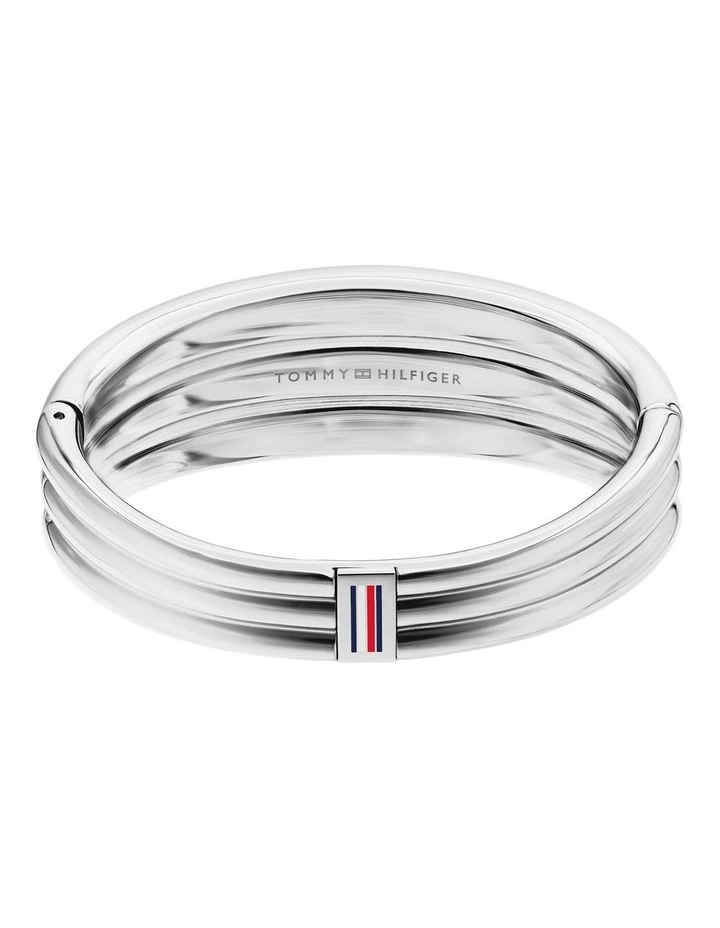 Stainless Steel Women's Hinge Bangle image 2