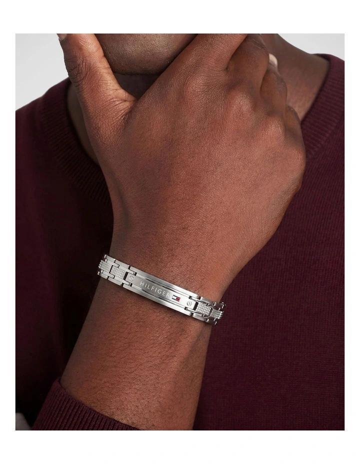 Stainless Steel Men's Metal Link Bracelet image 2