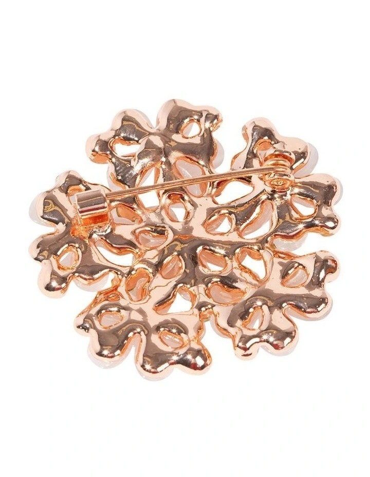 Flower Meadow Brooch in Pink image 3