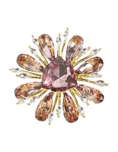 Aurora Rhinestone Brooch in Multi