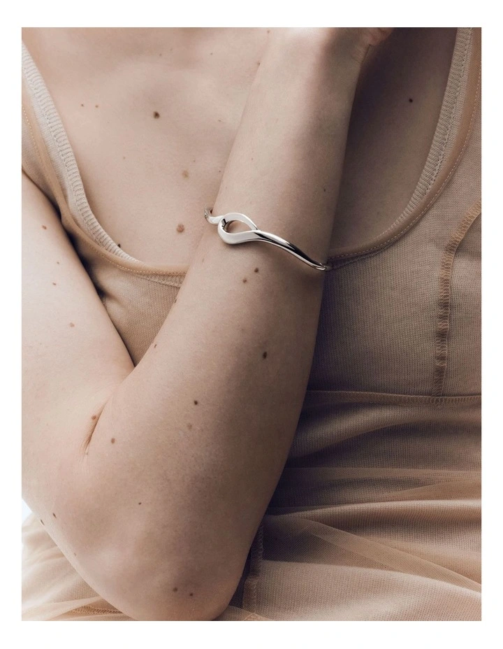 PDPAOLA Brise Bangle Small PUB2-A84-S Silver image 2