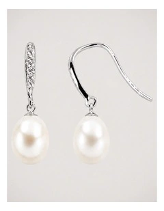 Brilliant Hook Earrings in Multi