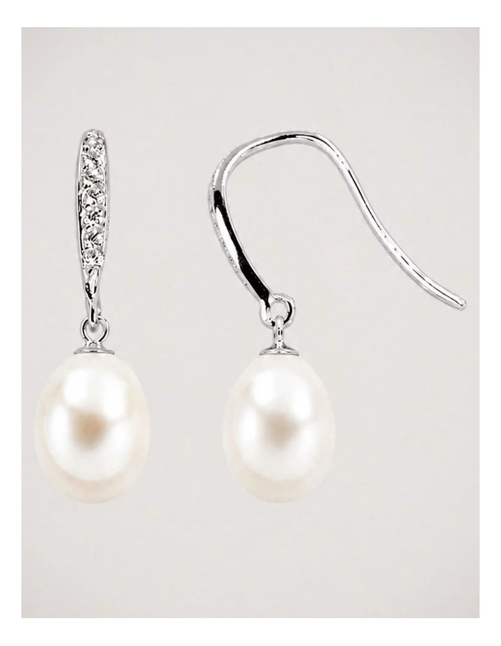 Brilliant Hook Earrings in Multi image 1