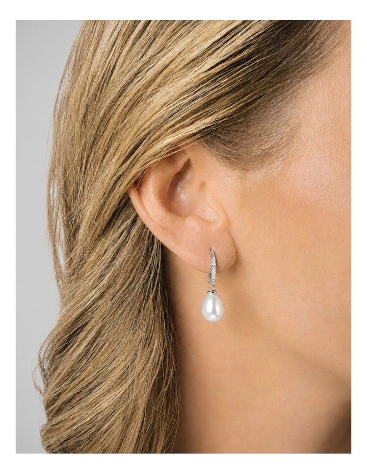 Brilliant Hook Earrings in Multi image 3