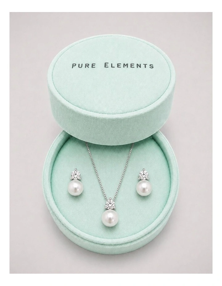 Radiant Pearl Gift Box Set in White image 2