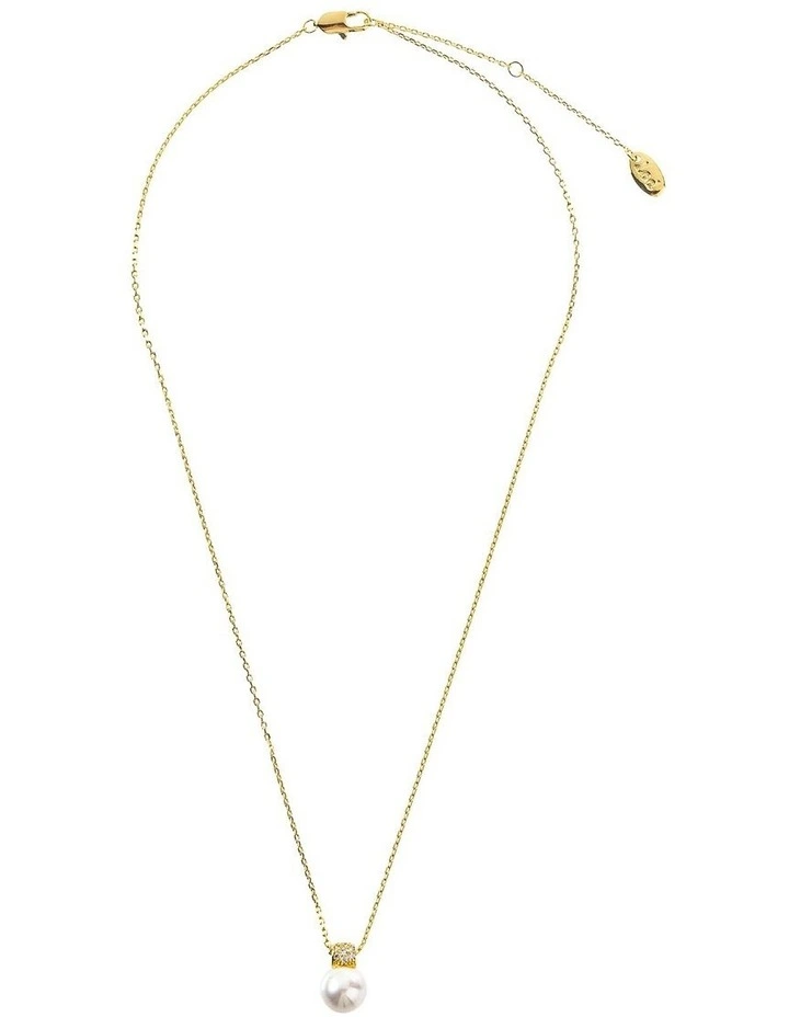 Faux Pearl Jewellery Set in Gold image 4