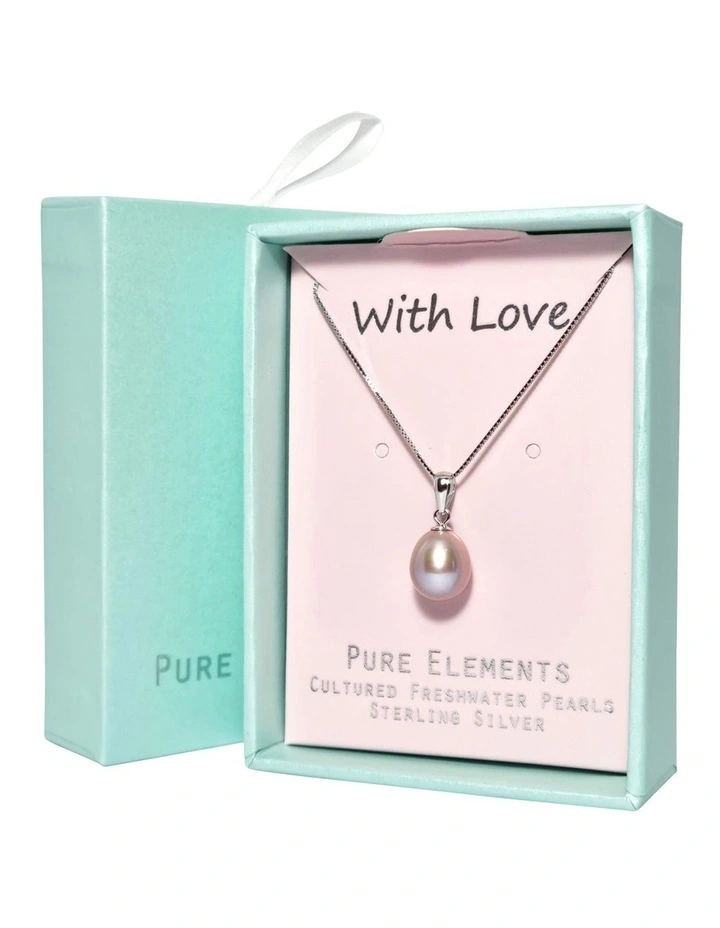 Cherish Natural Pendant Necklace in Rose image 1