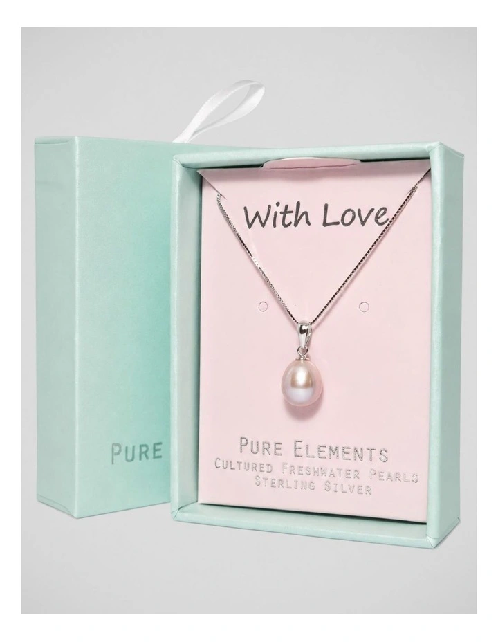 Cherish Natural Pendant Necklace in Rose image 2