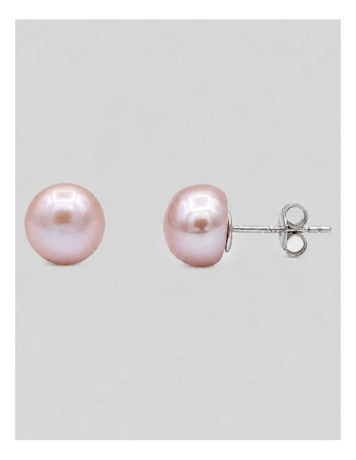 Cherish Natural Studs Earrings in Rose image 1