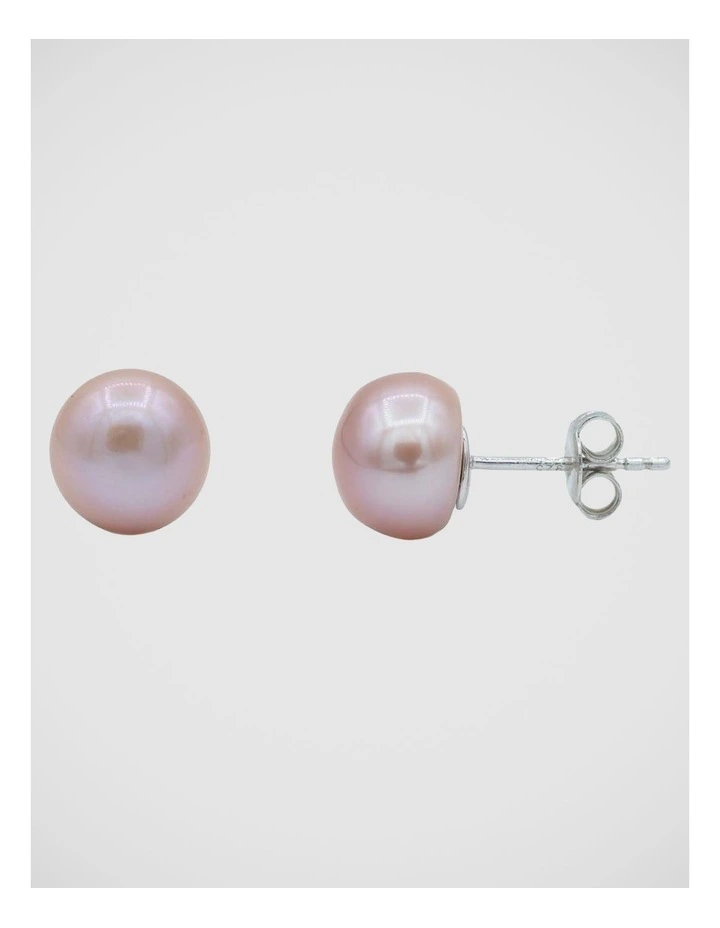 Cherish Natural Studs Earrings in Rose image 4