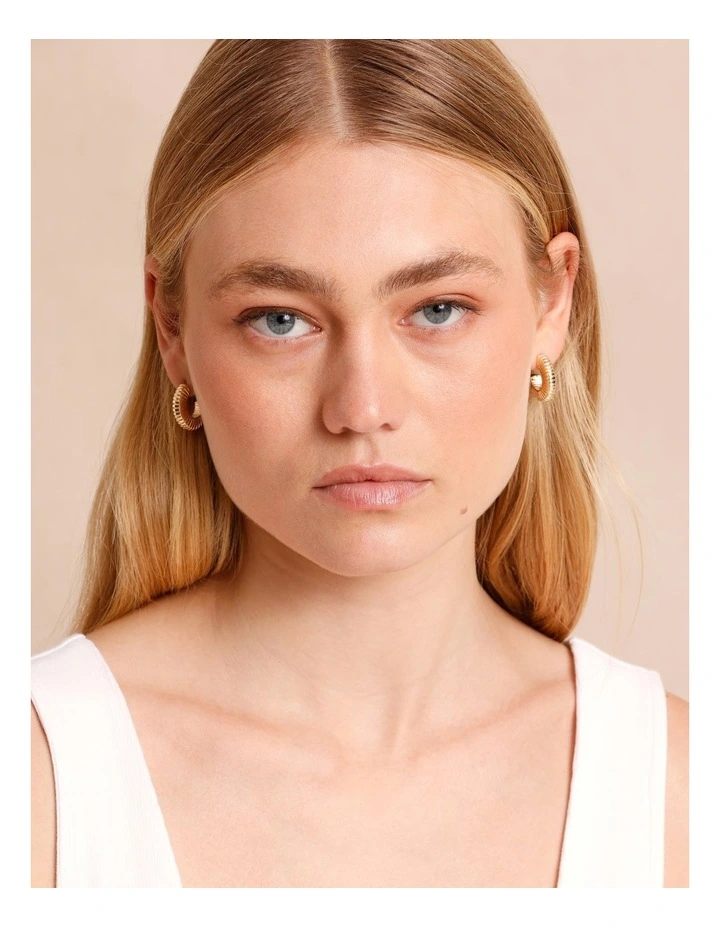 2pk Mini Hoop Earring in Gold image 5