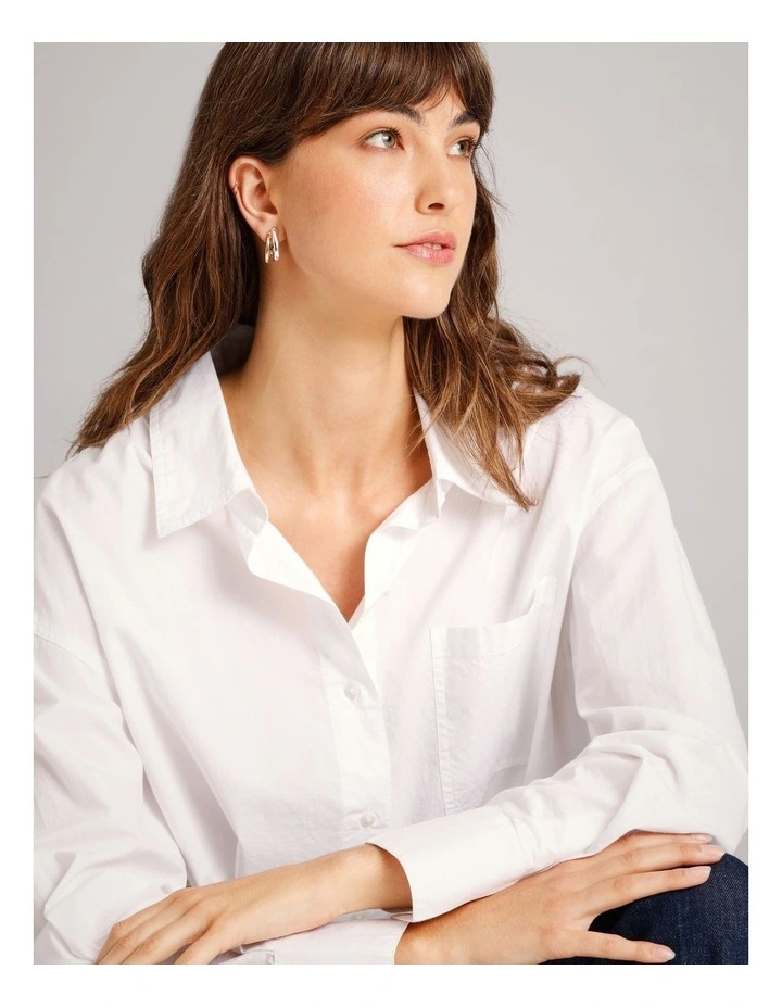 Double Hoop Earring in Gold image 4