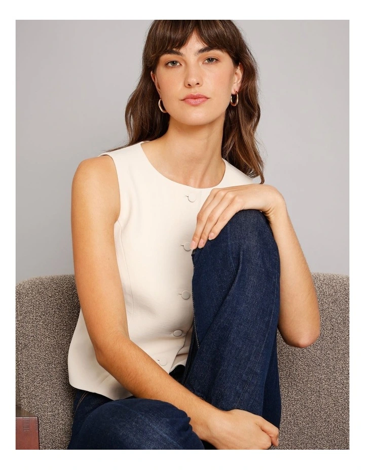 Skinny Hoop Earring in Gold image 2
