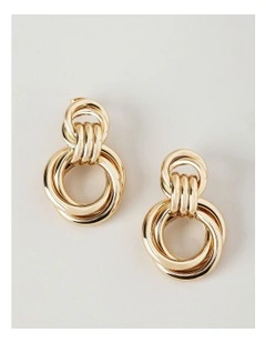 Knot Earring in Gold