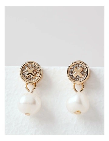 Petite Diamante Stud in Gold