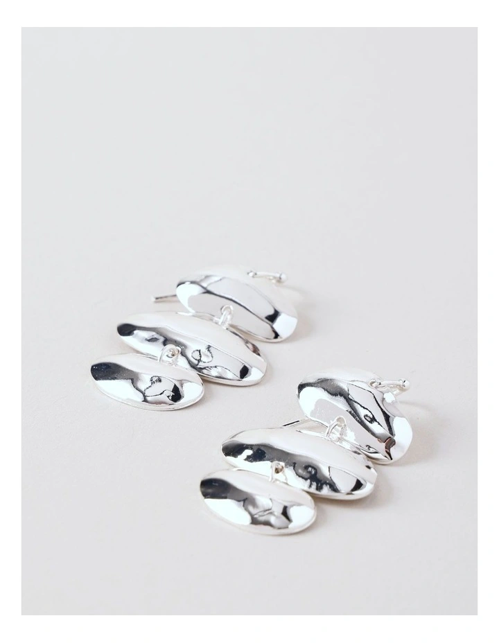 Drop Earring in Silver image 3