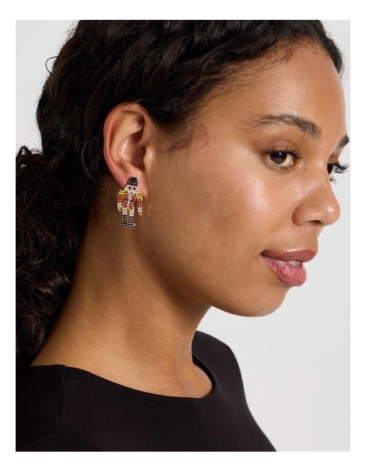 Nutcracker Earrings in Multi image 2