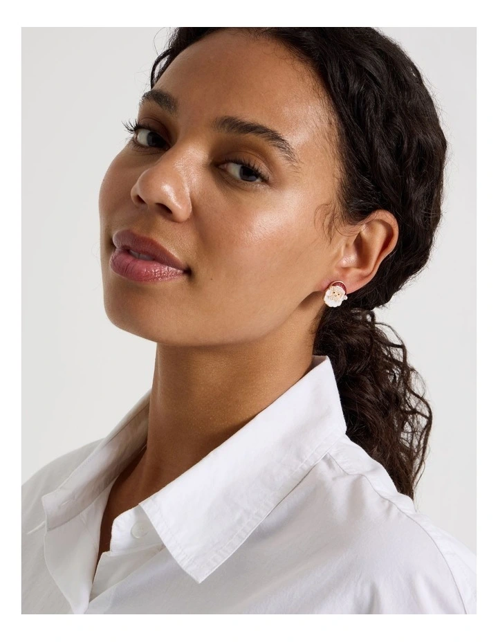 Christmas Character 3PK Earrings in Multi image 2