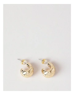 Small Drop Earring in Gold