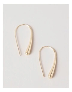 Hook Earring Gold
