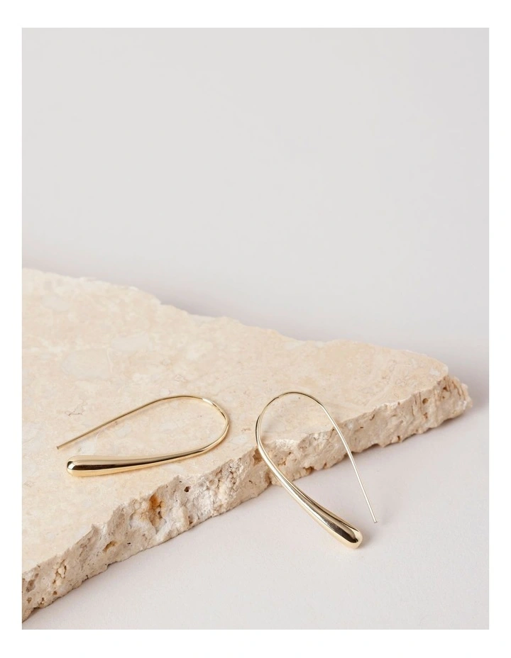 Hook Earring Gold image 3