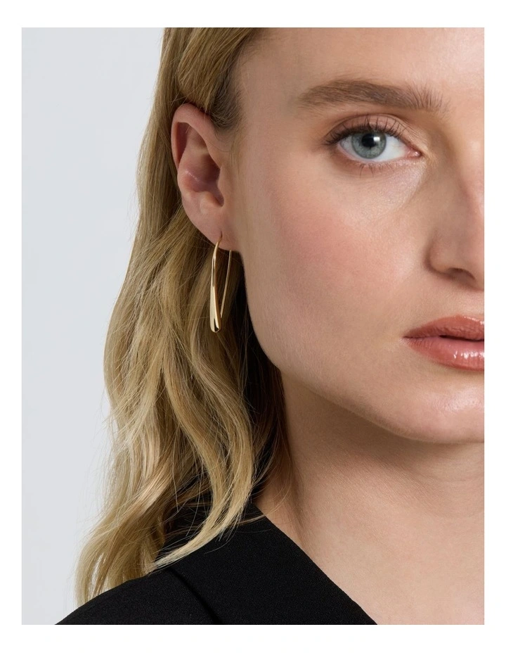 Hook Earring Gold image 4