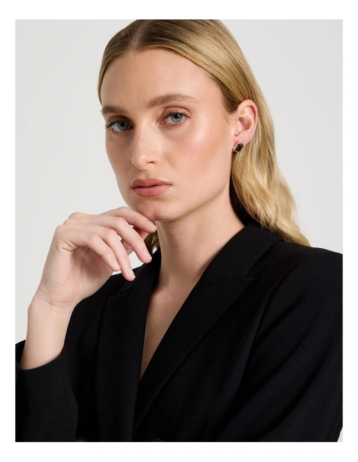 Jewel Studs in Green image 2