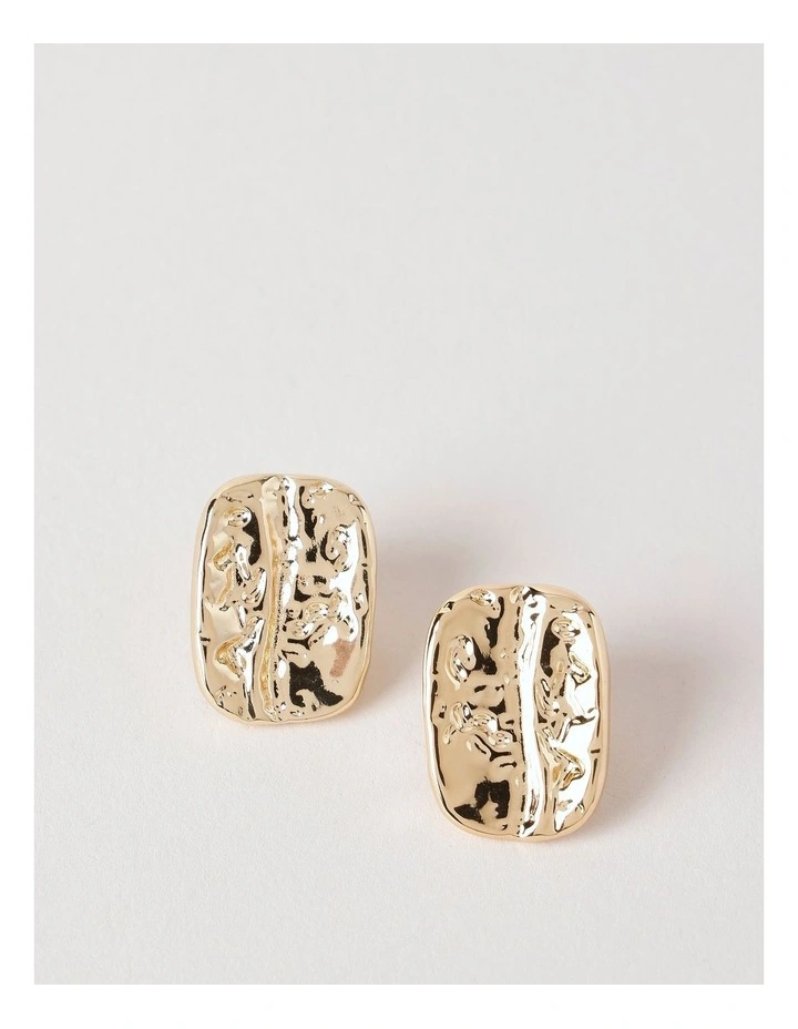 Curved Studs in Gold image 1