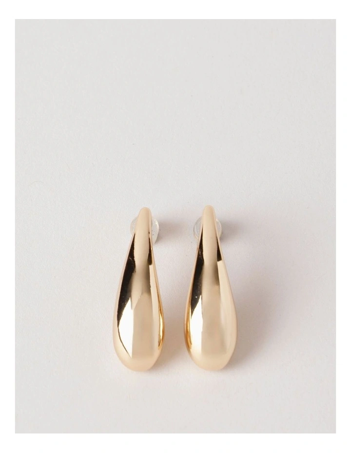 Drop Earrings in Gold image 1
