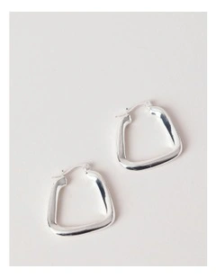 Hoops in Silver