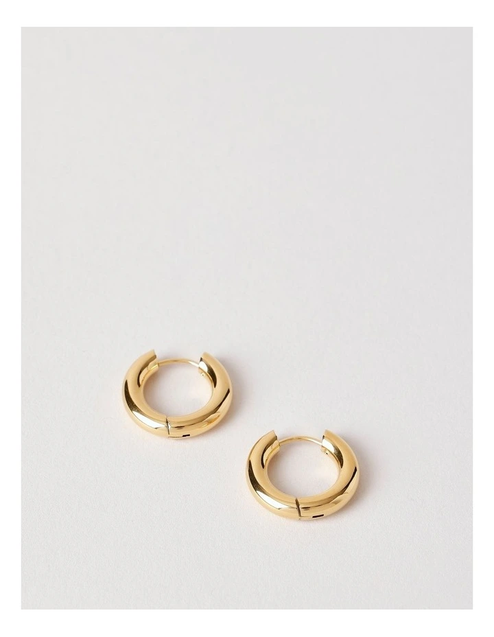 Small Hoop in Gold image 1