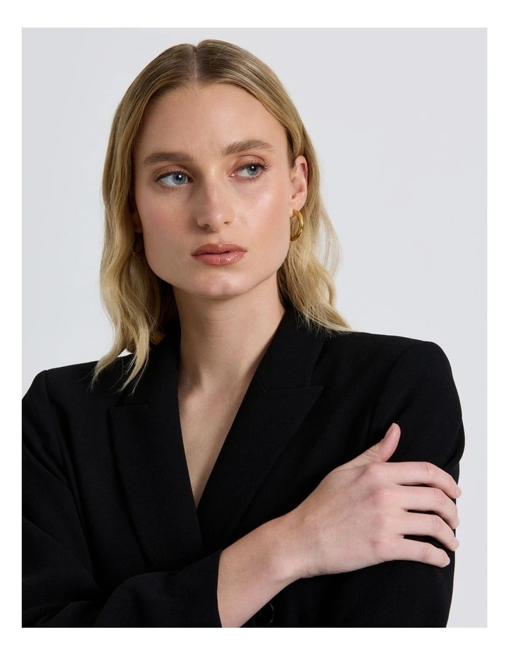 Large Hoop in Gold image 4