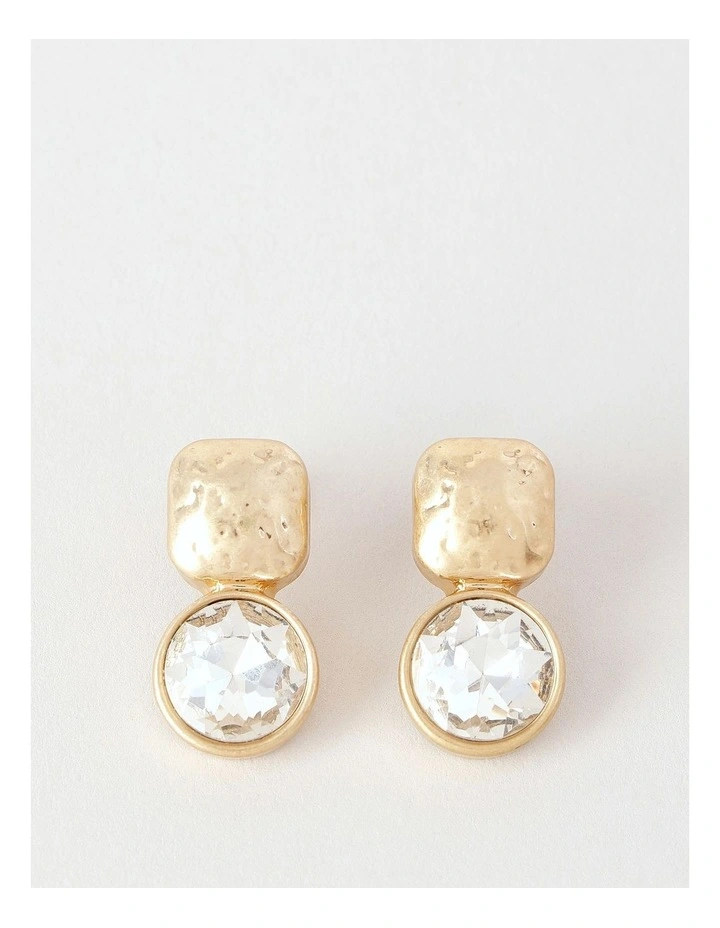Diamante Stud in Gold image 1
