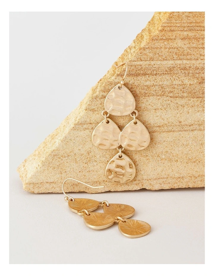 Chandelier Earring in Gold image 3