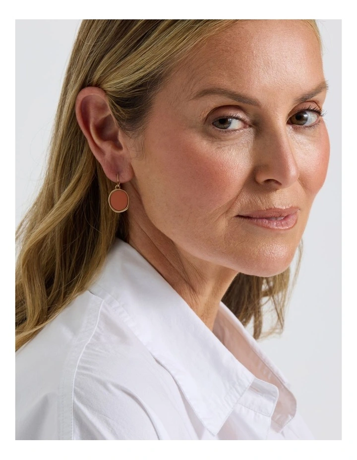 Canyon Sunset Drop Earring in Gold image 4