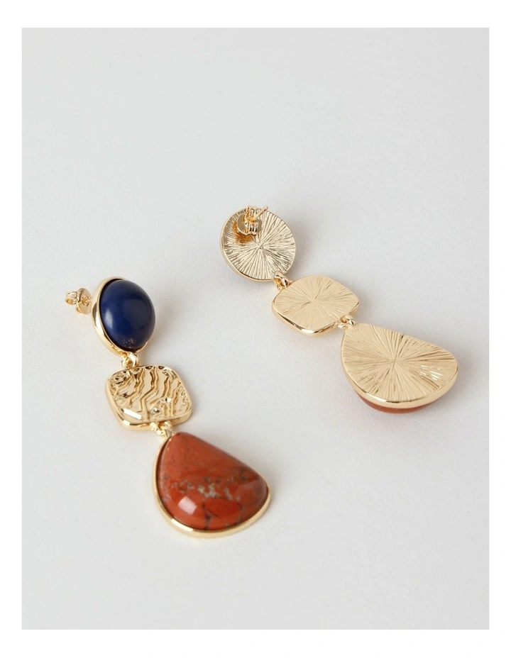 Multi Drop Earring in Multi image 3