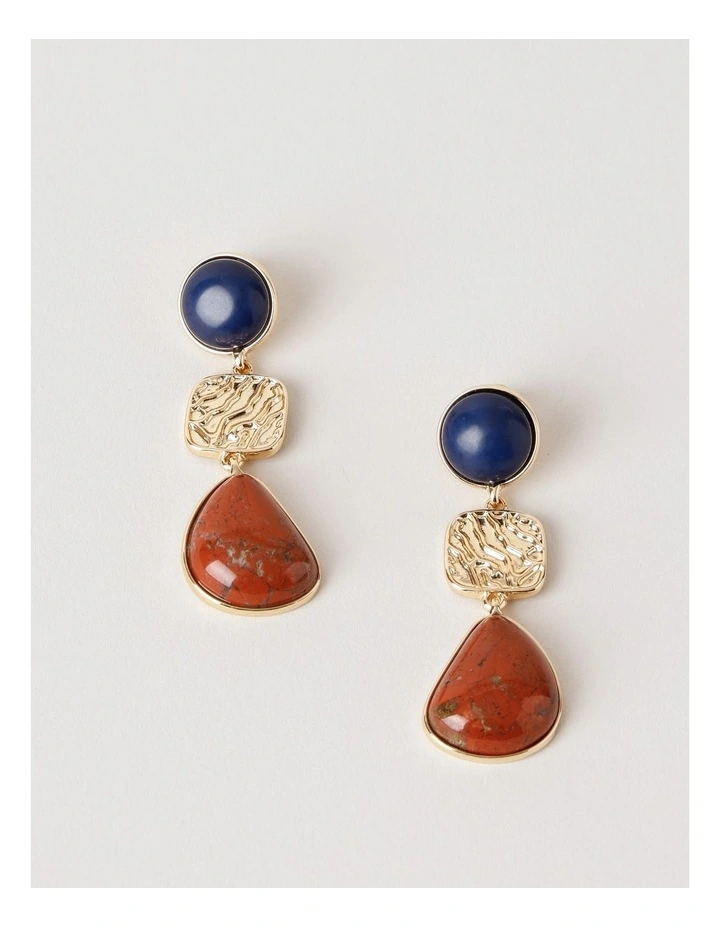 Multi Drop Earring in Multi image 5