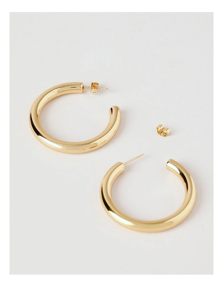 Smooth Rounded 40MM Hoop image 2