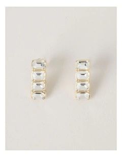 Quadruple Diamante Stud in Gold