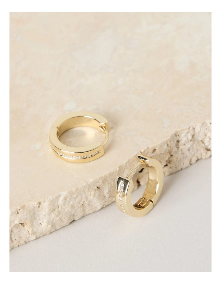 Diamante Sleeper in Gold image 2