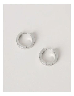 Diamante Sleeper in Silver