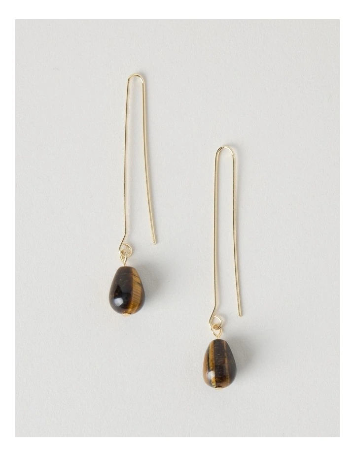 Resin Drop Earrings image 1