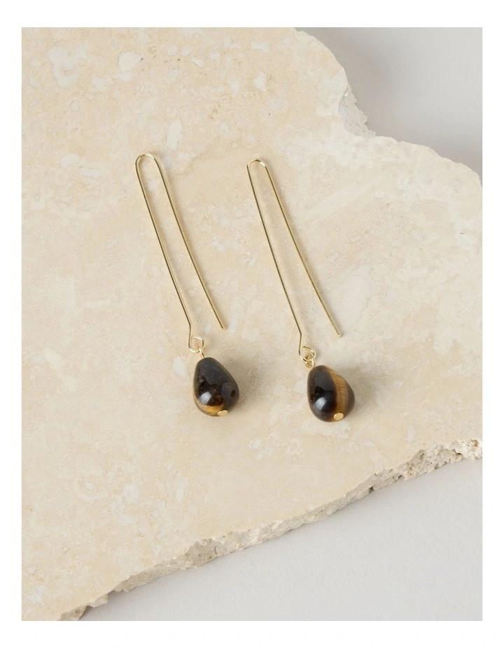 Resin Drop Earrings image 2