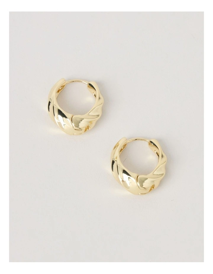 Twist Earring in Gold image 1