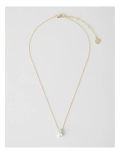 Pearl and Diamante Necklace