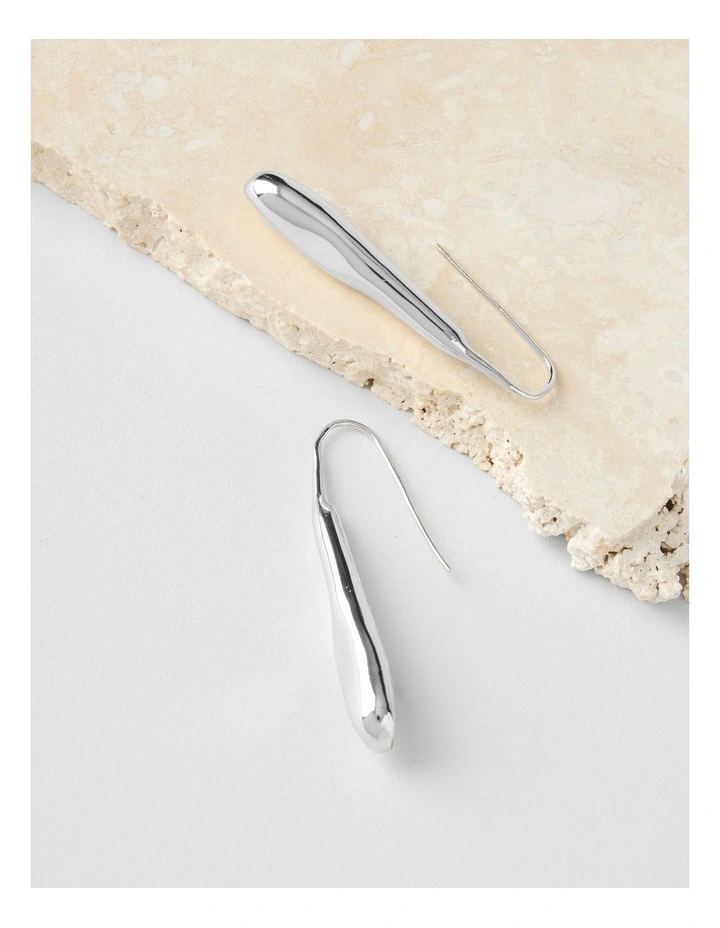 Rhondal Earrings in Silver image 2