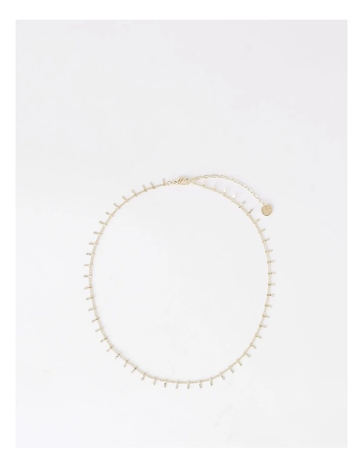 2 Layered Necklace in Gold image 3