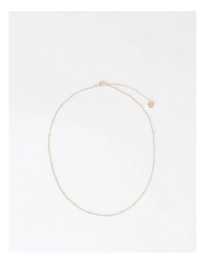 2 Layered Necklace in Gold image 5