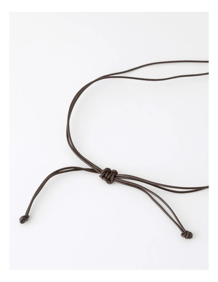 Statement Pendant Necklace in Gold image 3