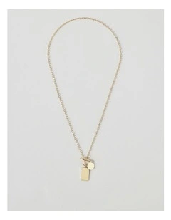 Charm Necklace in Gold
